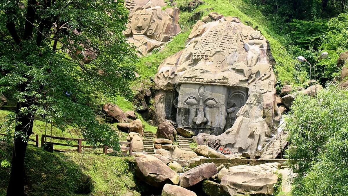 Unakoti Rock Carvings Tour